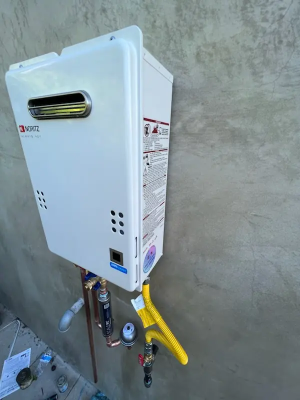 Tankless water heater installation for Falls Church homes